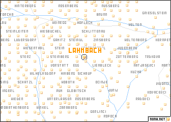 map of Lahmbach