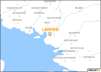 map of Lahmissi