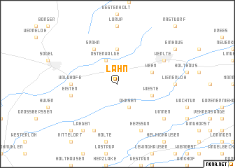 map of Lahn