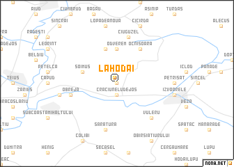 map of La Hodăi