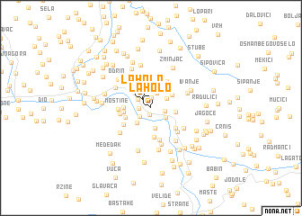 map of Laholo