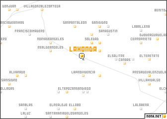 map of La Honda
