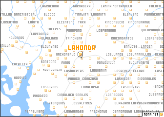 map of La Honda