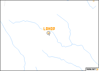 map of Lahop