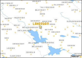 map of Lahordan