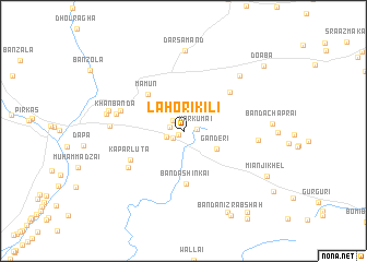 map of Lahori Kili