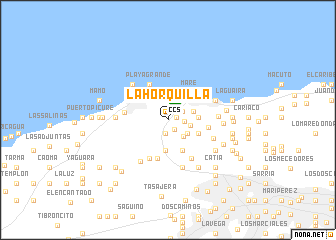 map of La Horquilla