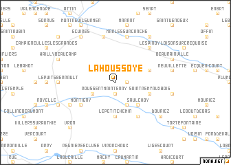 map of La Houssoye