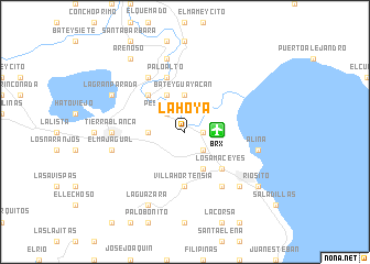 map of La Hoya