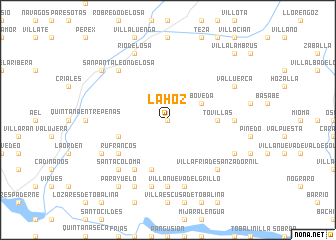 map of Lahoz