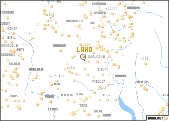 map of Laho