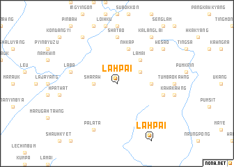 map of Lahpai