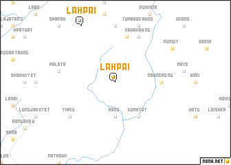 map of Lahpai