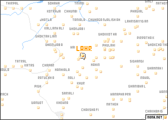 map of Lahr