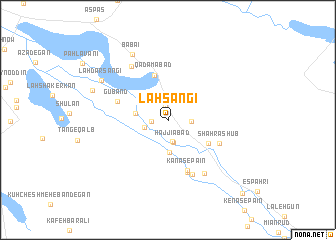 map of Lah Sangī