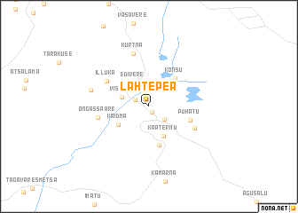 map of Lähtepea