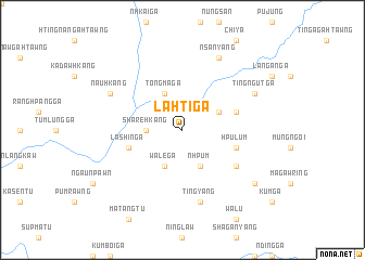 map of Lahti Ga