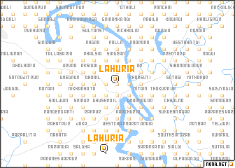 map of Lāhuria