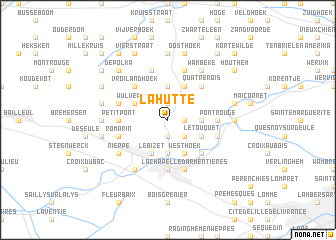 map of La Hutte