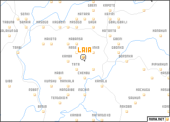 map of Laia