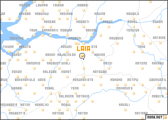 map of Laia