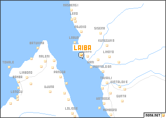 map of Laiba