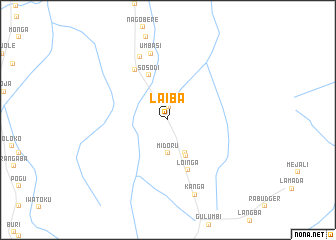 map of Laiba
