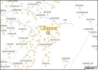 map of La Iberia