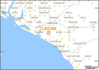 map of Lai-chia