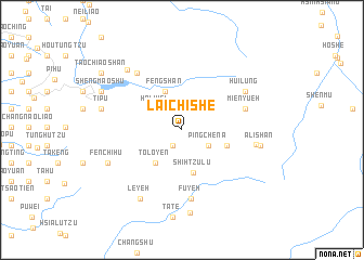 map of Lai-chi-she