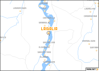 map of La Idalia