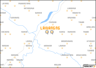 map of Laidang