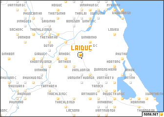 map of Lại Ðức