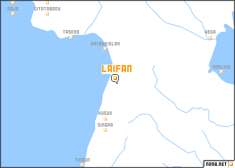 map of Laifan