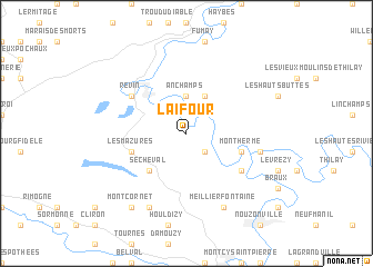 map of Laifour