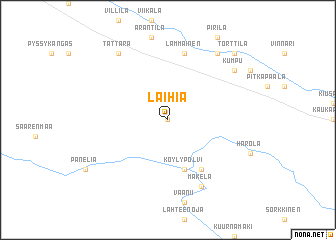 map of Laihia