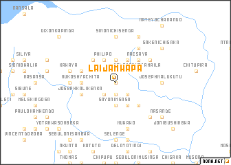 map of Laija Mwapa