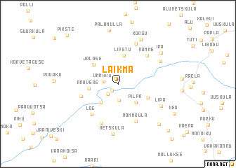 map of Laikma