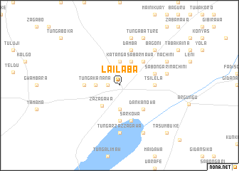 map of Lailaba