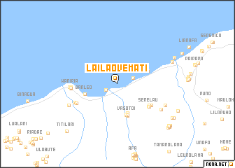 map of Lailaovemati