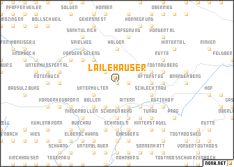 map of Lailehäuser