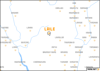 map of Laile