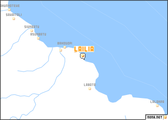 map of Lailia