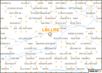 map of Lailling