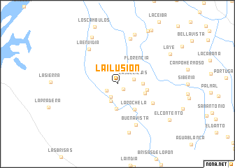 map of La Ilusión