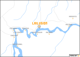 map of La Ilusión