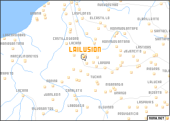 map of La Ilusión