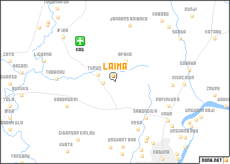 map of Laima