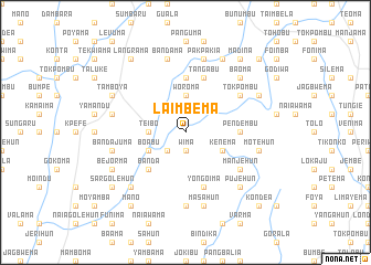 map of Laimbema