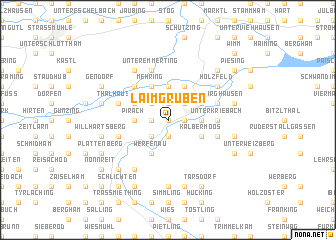 map of Laimgruben